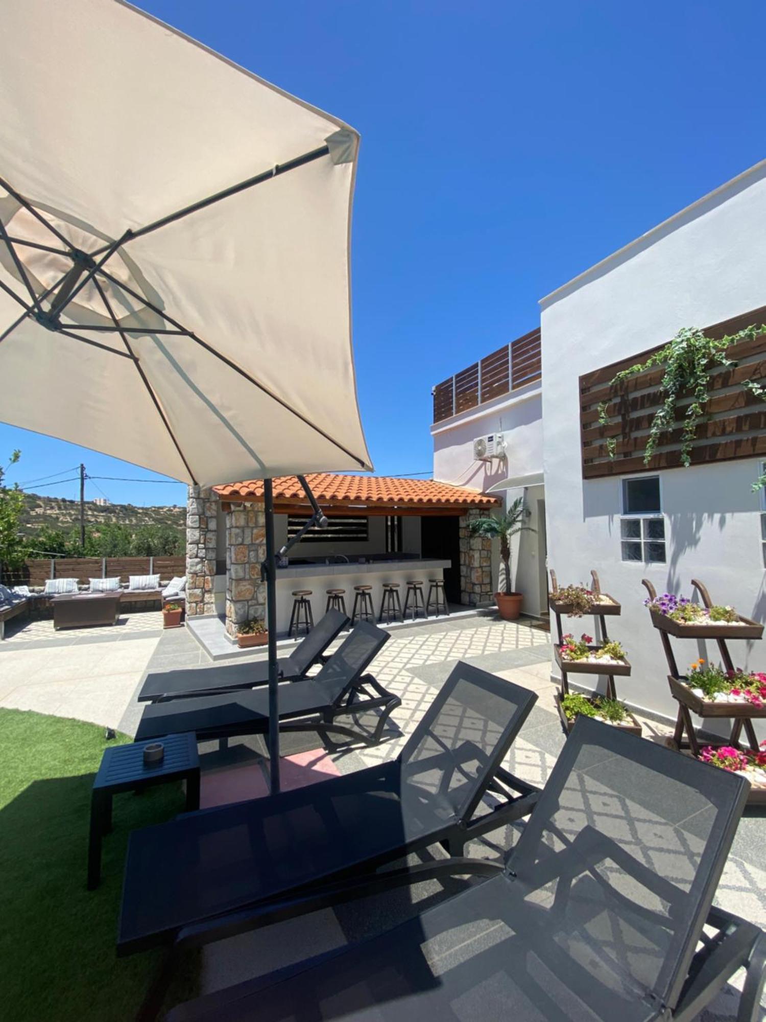 Casa Christina-Luxury Villa 基萨莫斯 外观 照片